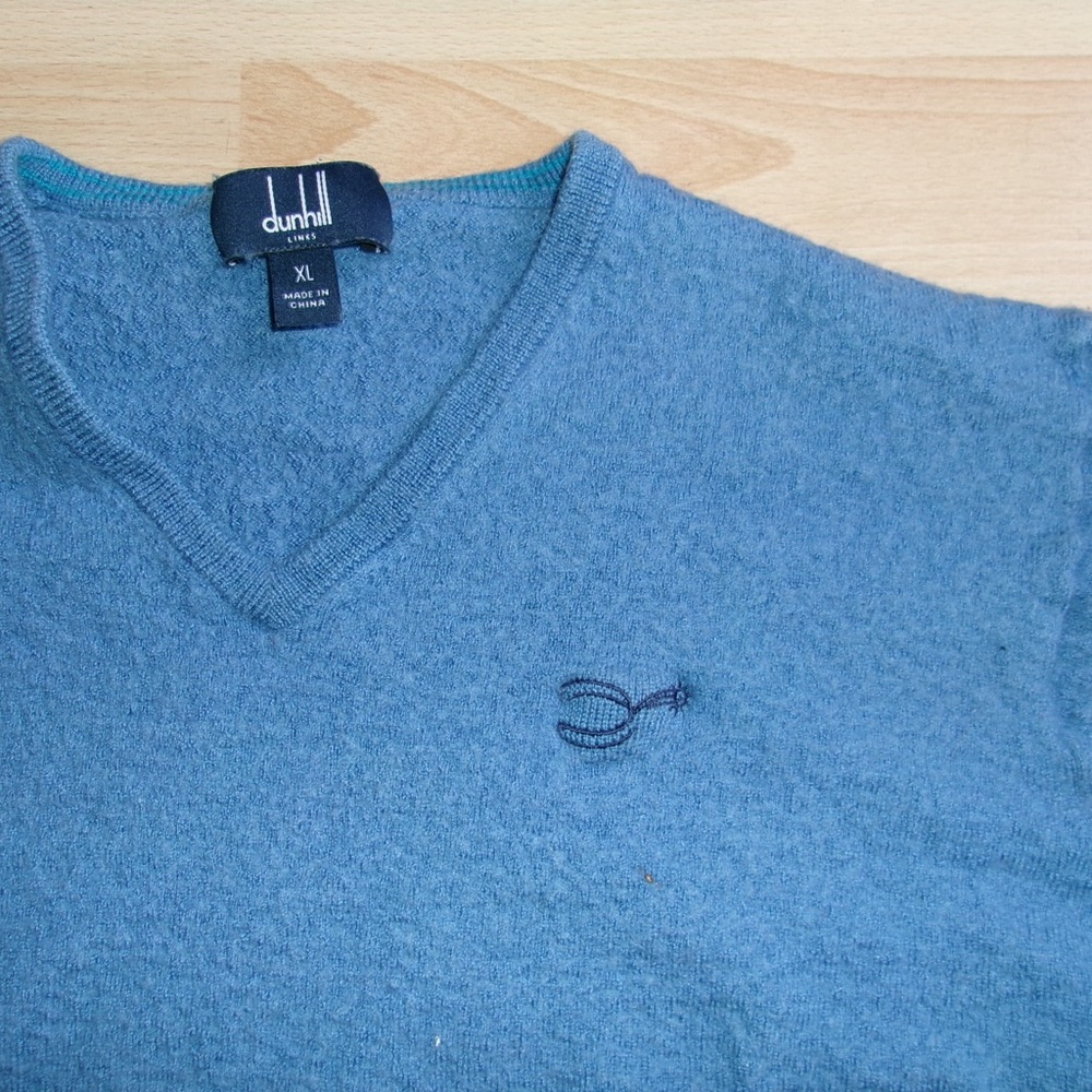 Dunhill Blue Men's Sweater